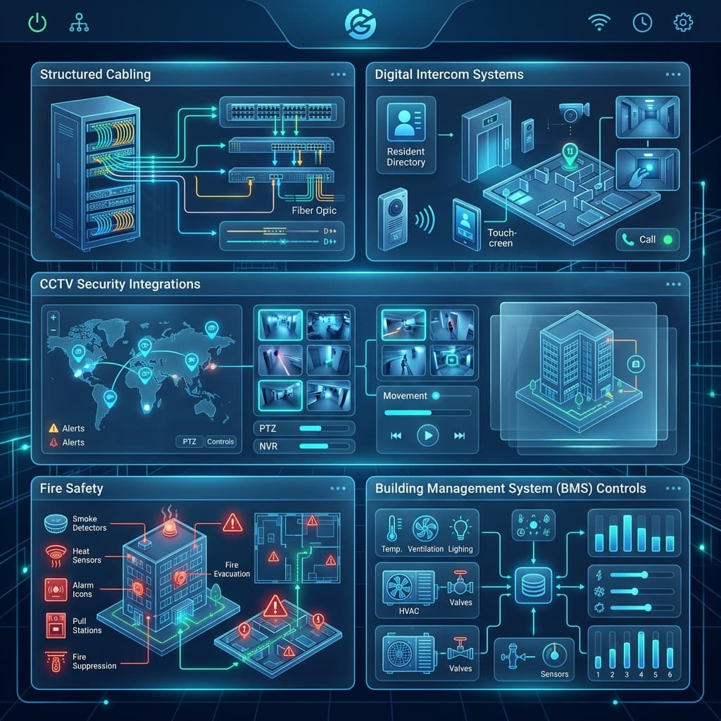 Connecting the Technologies That Power Modern Buildings