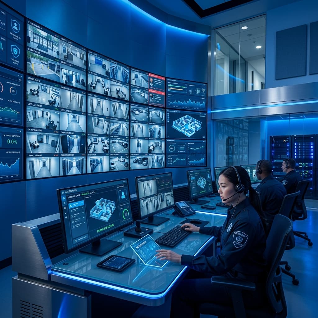 Integrated security systems providing visibility and controlled access